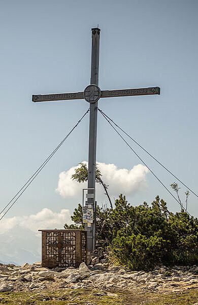 Gipfelkreuz auf am Elferkogel